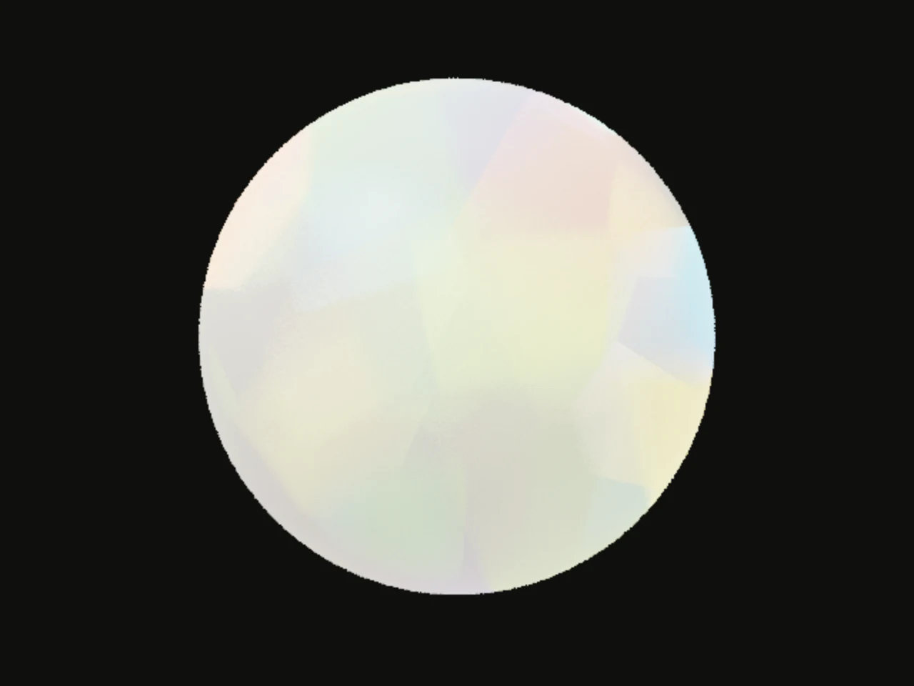 White opal renderer preview